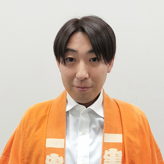 上田　勇希(花火・花火清掃部門長)