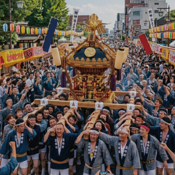 市民100人みこし